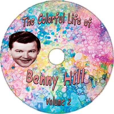 Benny Hill Blu-ray Disk Labels Volume 2